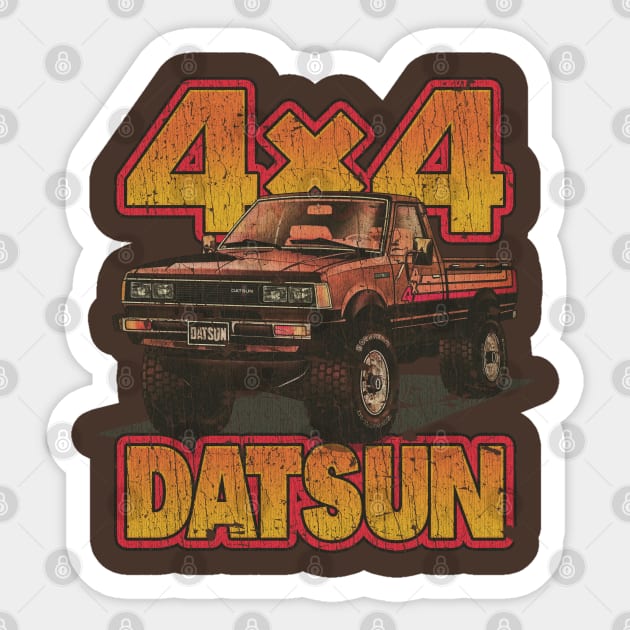 Datsun 720 4×4 1981 Sticker by JCD666